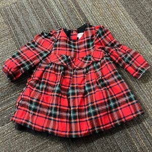🎄 Cat & Jack - Plaid Christmas Dress - Size 12months 🎄
